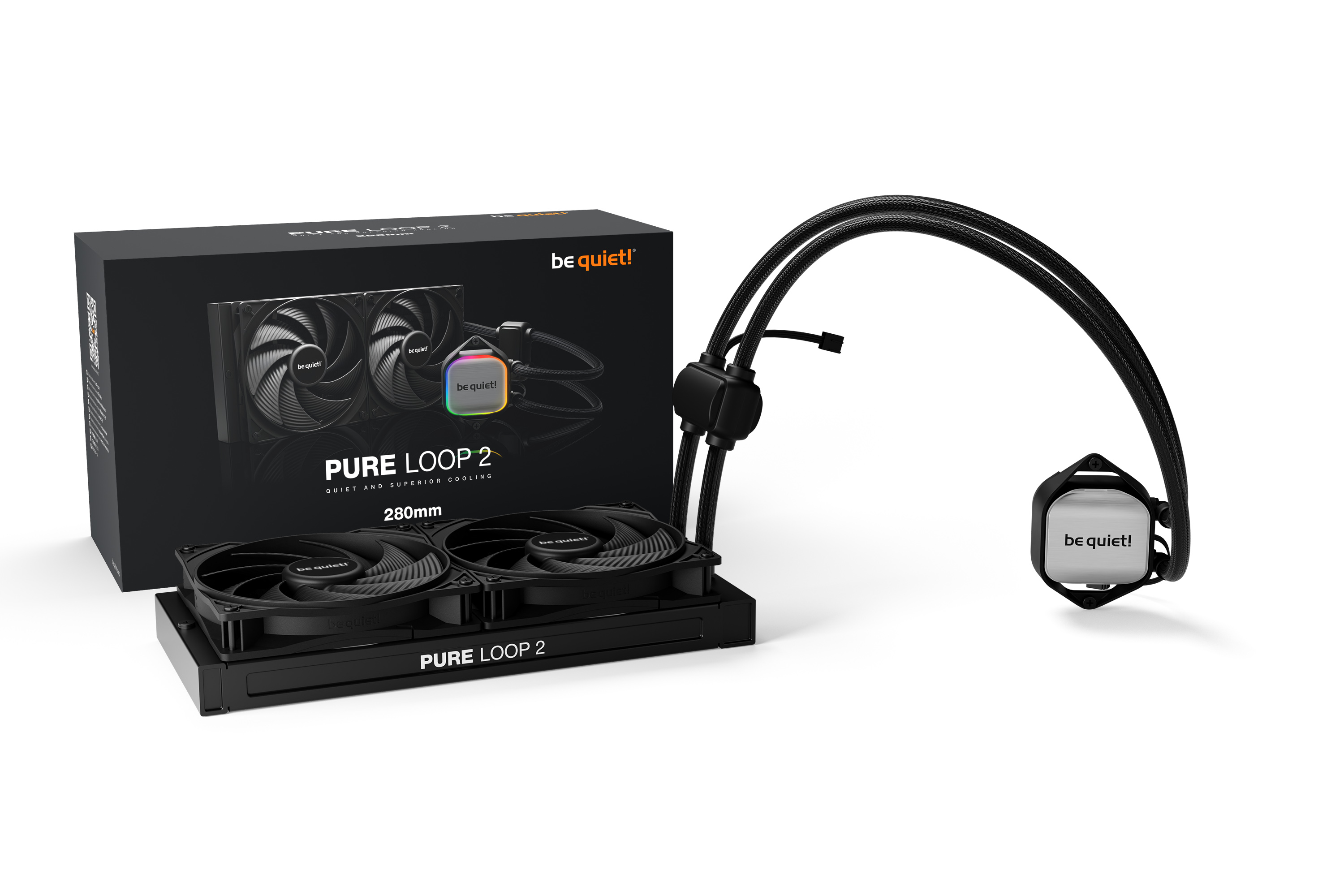 Enfriamiento Líquido be quiet! Pure Loop 2 - 2 Ventiladores - 1800 RPM - BW018 Enfriamiento Líquido be quiet! Pure Loop 2 - 2 Ventiladores - 1800 RPM - BW018
