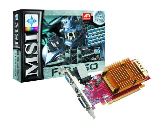 MSI R3450-TD256H graphics card GDDR2 – image 3