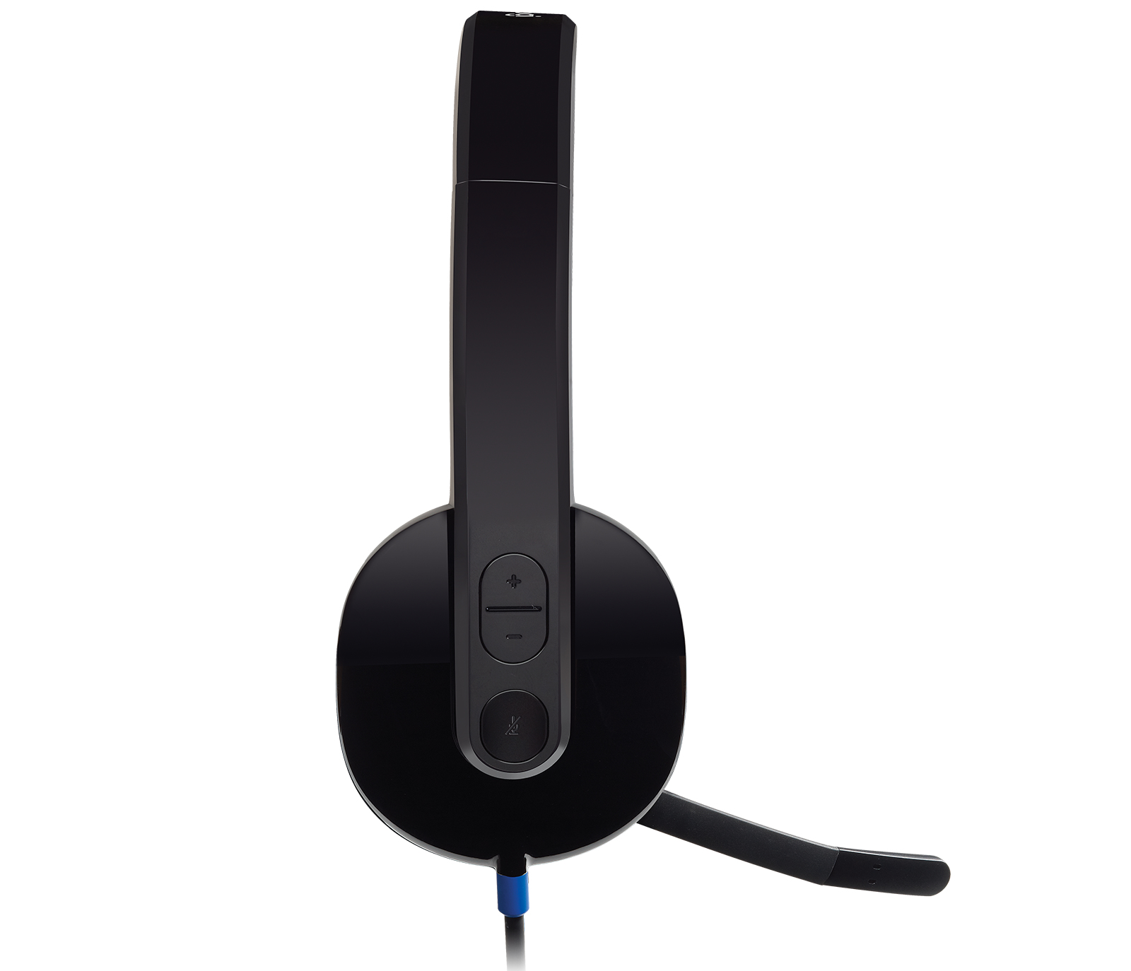 Audífonos Logitech H540 - USB - 1.8 M - Micrófono - Negro - 981-000510