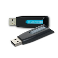 Verbatim Store ‘n’ Go V3 USB flash drive 128 GB USB Type-A 3.2 Gen 1 (3.1 Gen 1) Blue, Grey