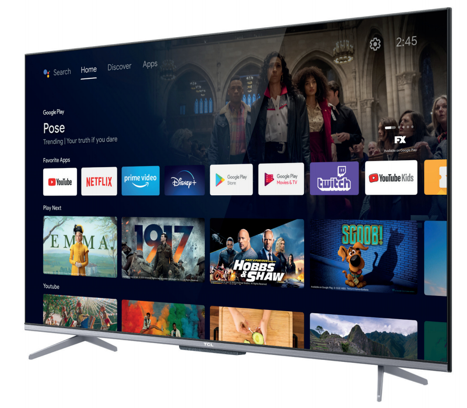 TCL P722 55" — vue 1 sur 4
