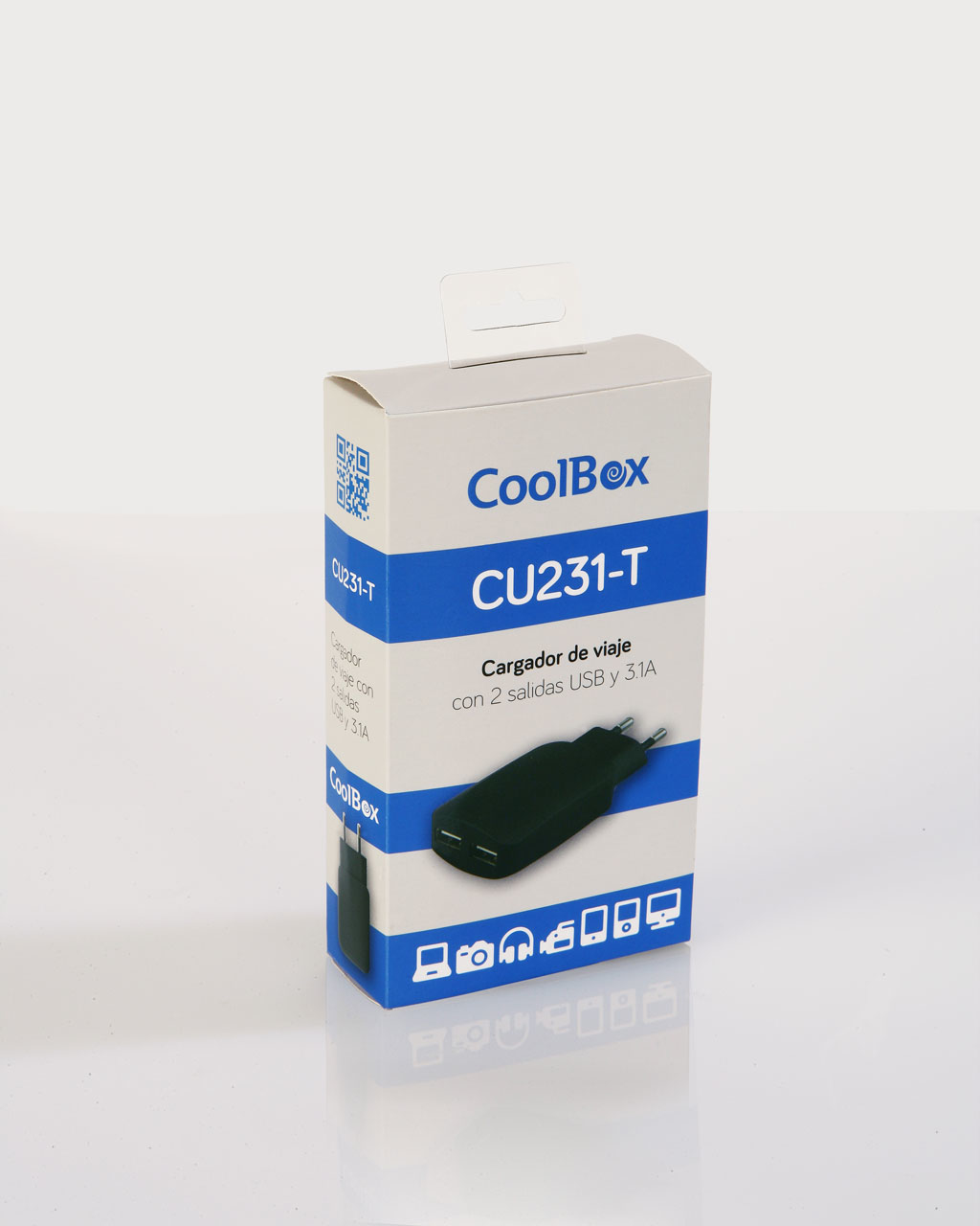 CoolBox FALCOOUX231T Universal Black AC Indoor – image 3