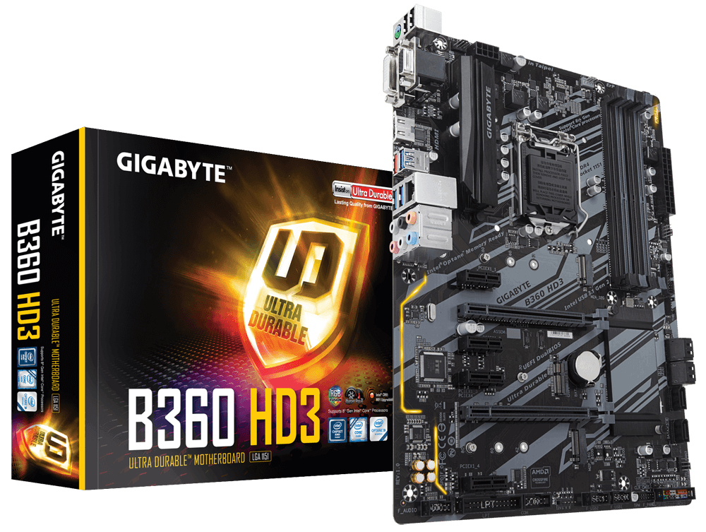 GIGABYTE B360 HD3 – image 1