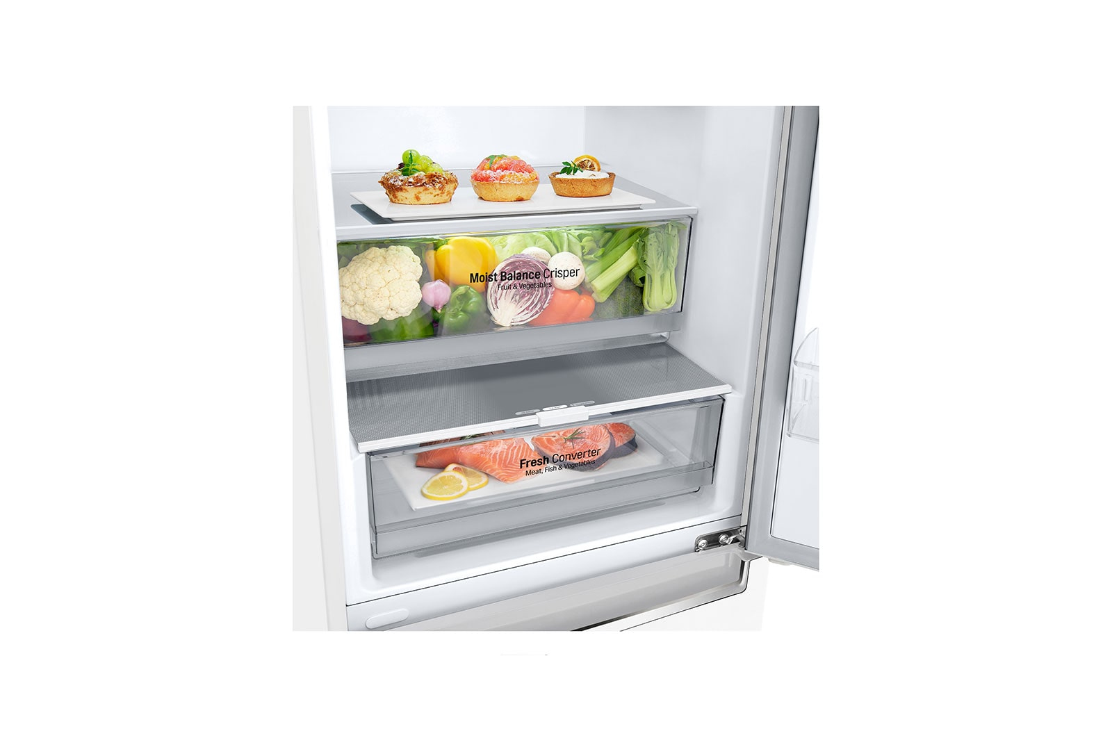 LG GBB61SWGCN1 fridge-freezer Freestanding – image 4