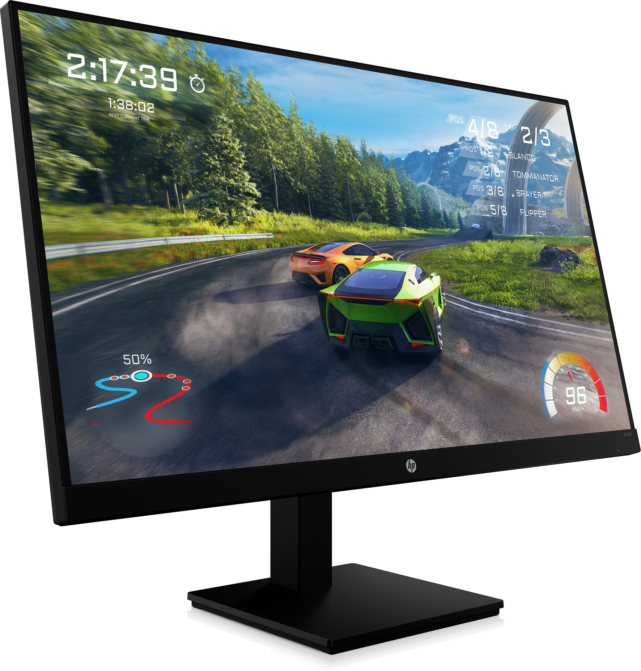 HP X32 computer monitor 80 cm (31.5″) 2560 x 1440 pixels Quad HD Black image 3