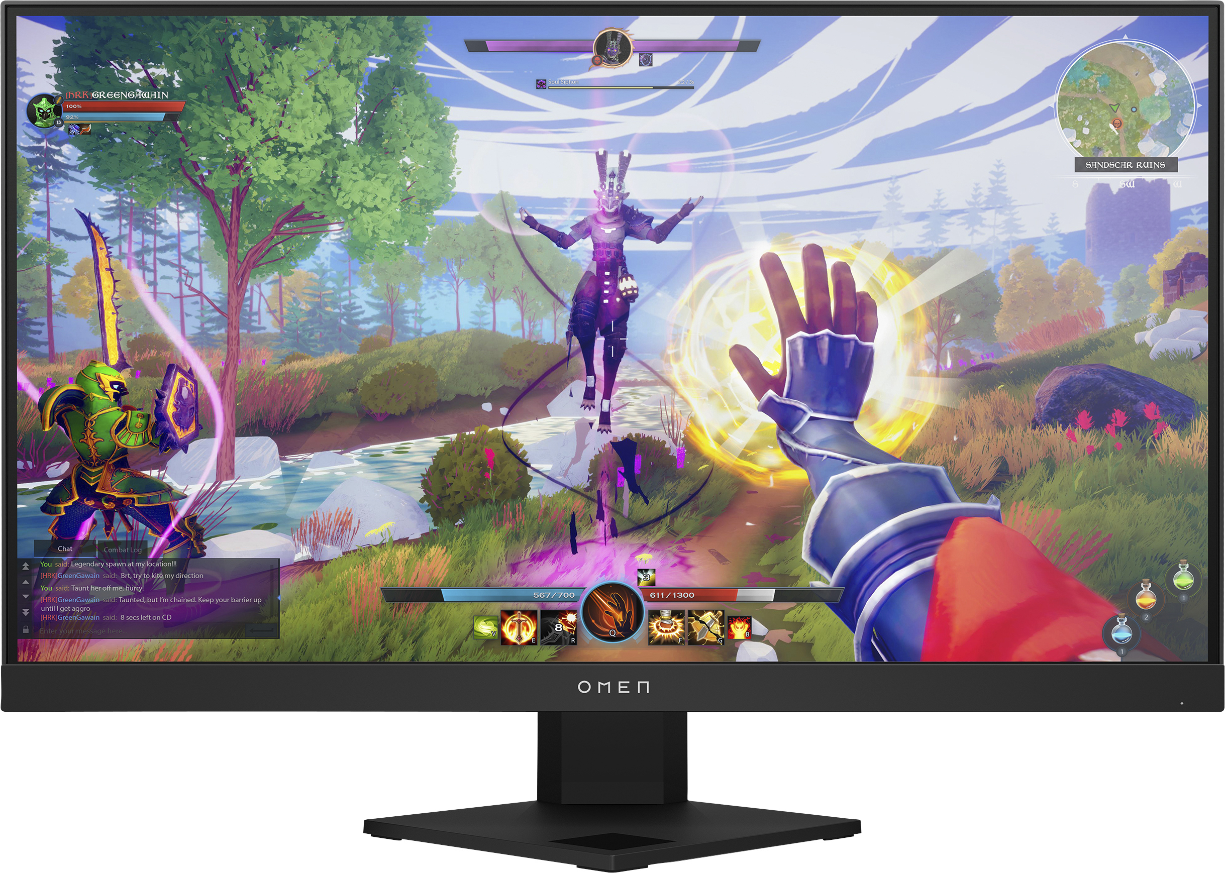 HP OMEN 25i FHD 62.2 cm (24.5") 1920 x 1080 pixels Full HD Black