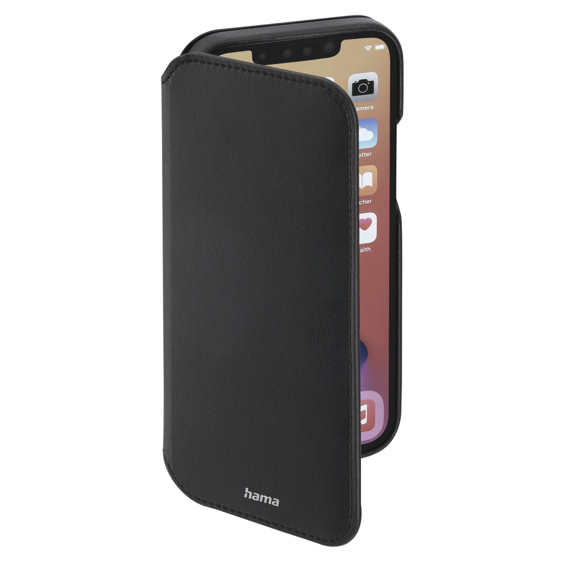Hama 00196965 custodia per cellulare Custodia a libro Nero