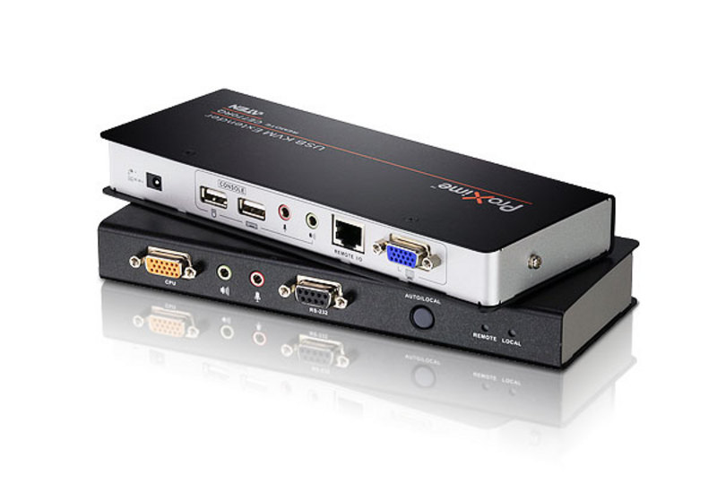 ATEN USB VGA/Audio Cat 5 KVM-extender med Deskew (1280 x 1024@300m)