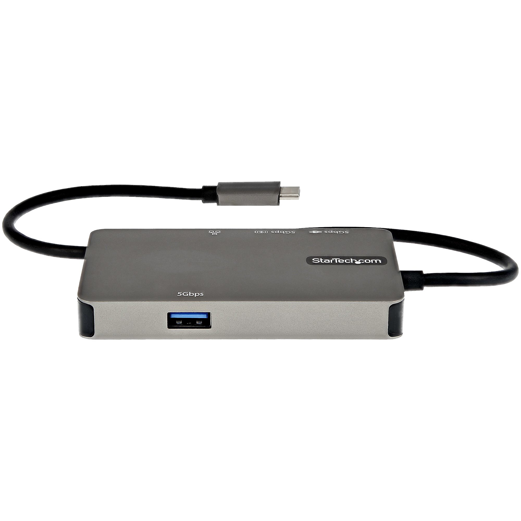 Docking Station StarTech.com DKT30CHVPD2 - USB-C a HDMI/VGA/Ethernet/USB/USB-C - Gris - DKT30CHVPD2