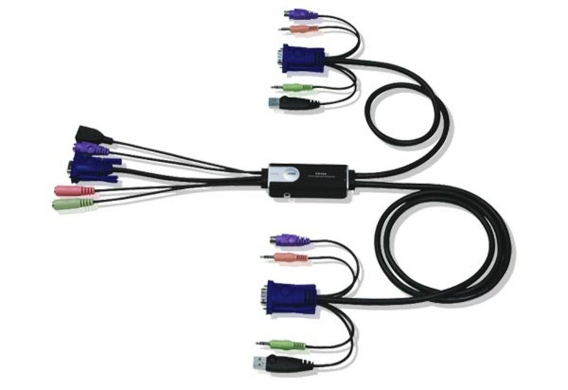 ATEN CS52A-AT KVM switch Black