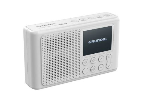 Grundig Music 6500 Bärbar Analog och digital Vit