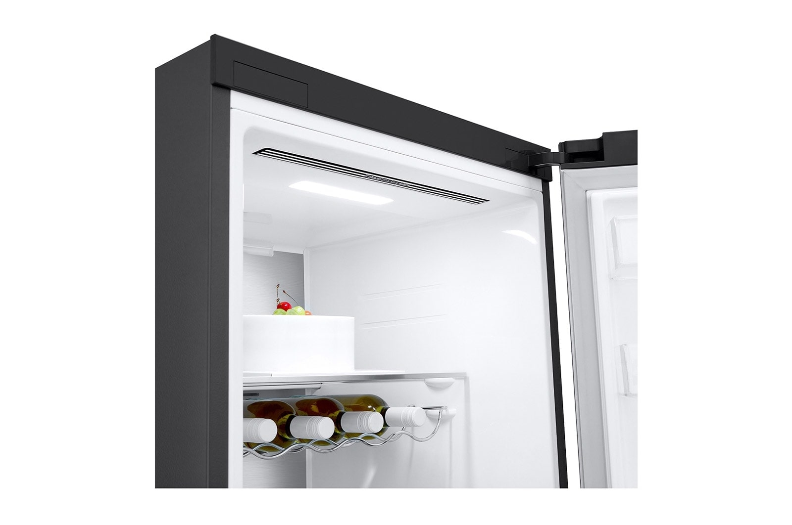 LG GLM71MCCSF fridge Freestanding 386 L D Black - Image 4