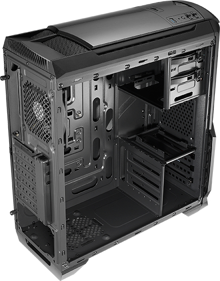 Aerocool BATTLEHAWK Midi Tower Black – image 5
