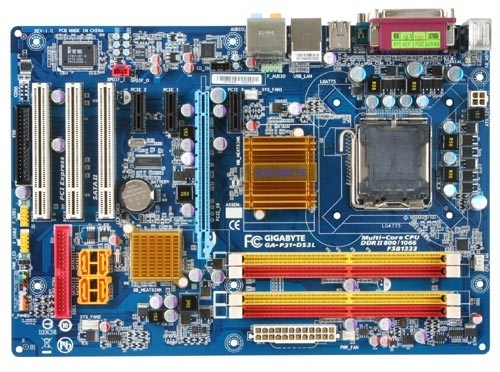 GIGABYTE GA-P31-DS3L motherboard LGA 775 (Socket T) ATX