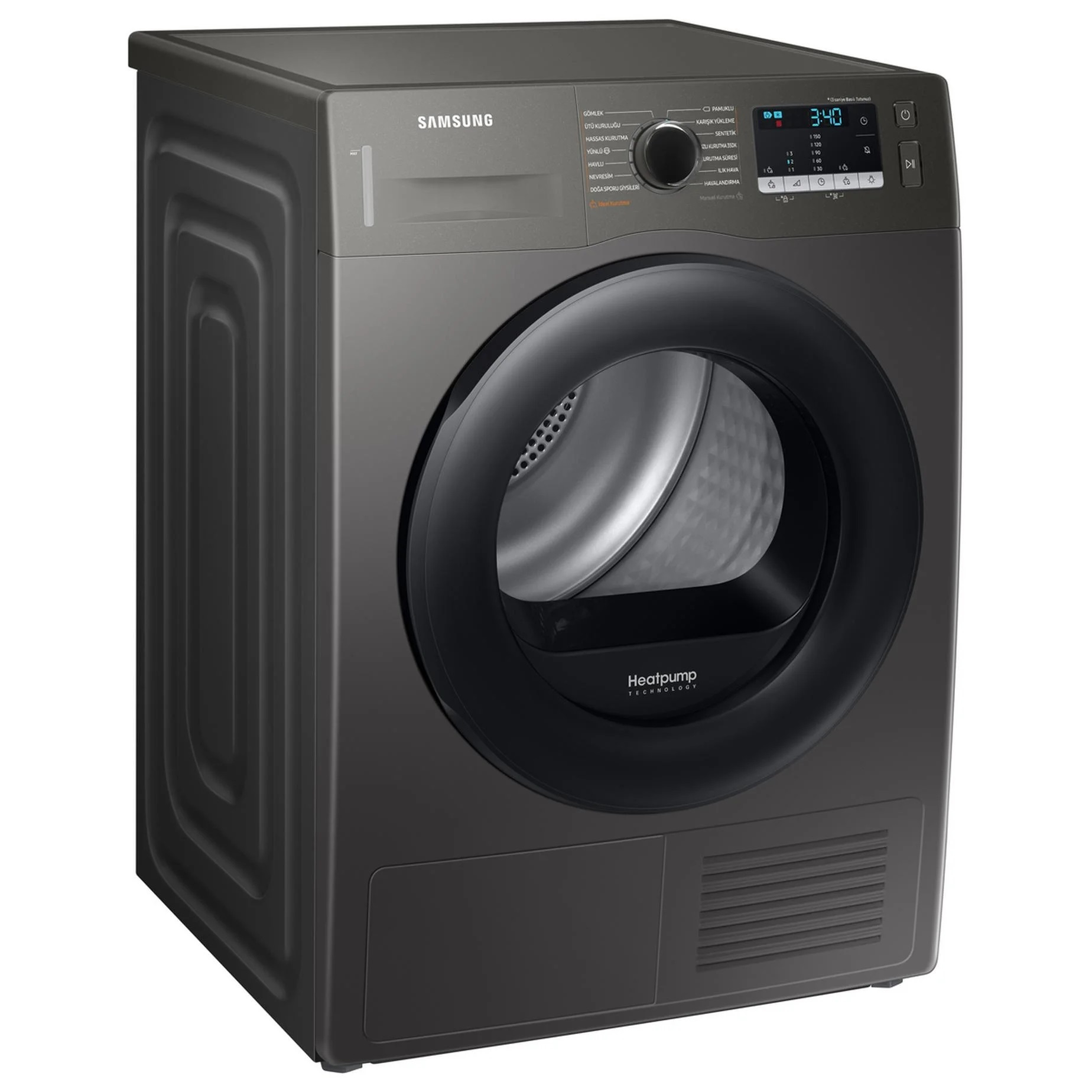 Samsung DV90TA240AX/AH tumble dryer Freestanding Front-load – image 2