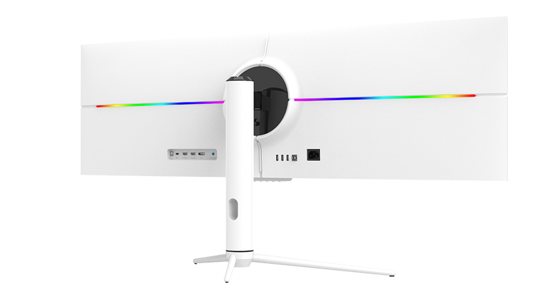 itek GGF computer monitor 111.2 cm (43.8″) 3840 x 1080 pixels 4K Ultra HD LED White image 4