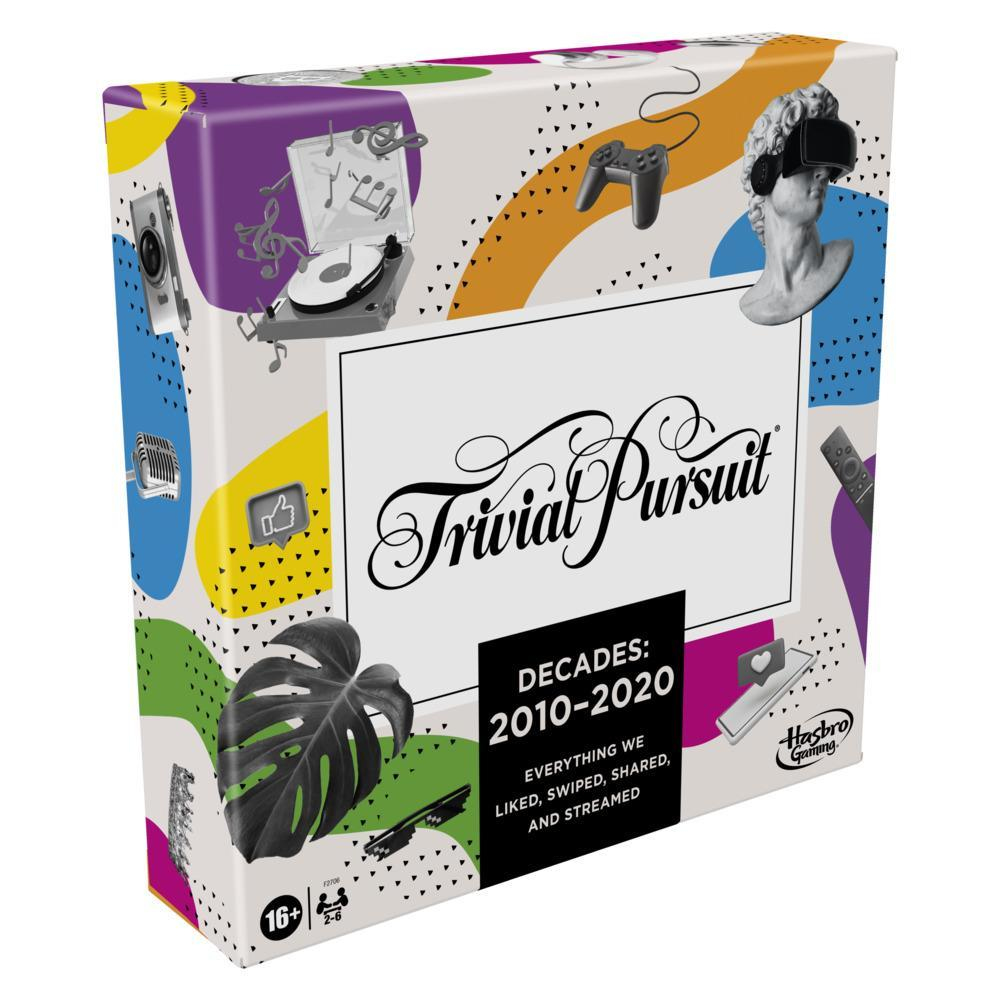 Hasbro Gaming Trivial Pursuit Decades 2010 to 2020 Gioco da tavolo Cultura generale