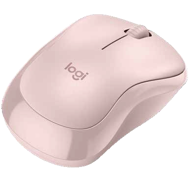 910-006126 Logitech M220 Silent - Ratón - óptico - 3 botones - inalámbrico - 24 GHz - receptor inalámbrico USB - rosa