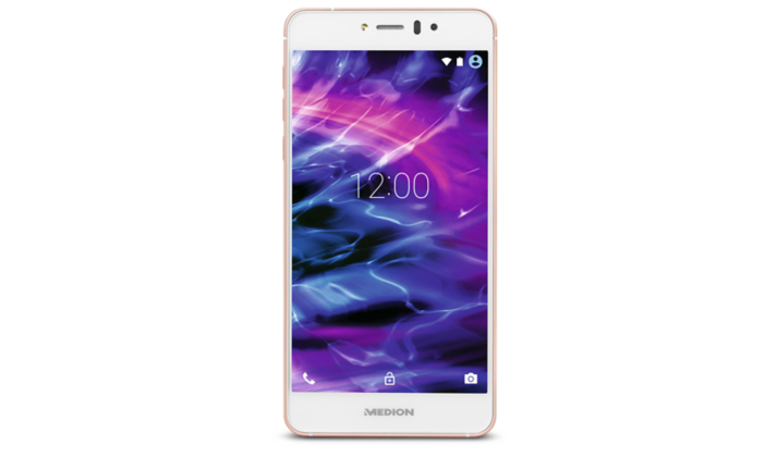 MEDION LIFE X5020 12.7 cm (5") Dual SIM Android 5.0 4G 3 GB 32 GB 2600 mAh Pink gold – image 1