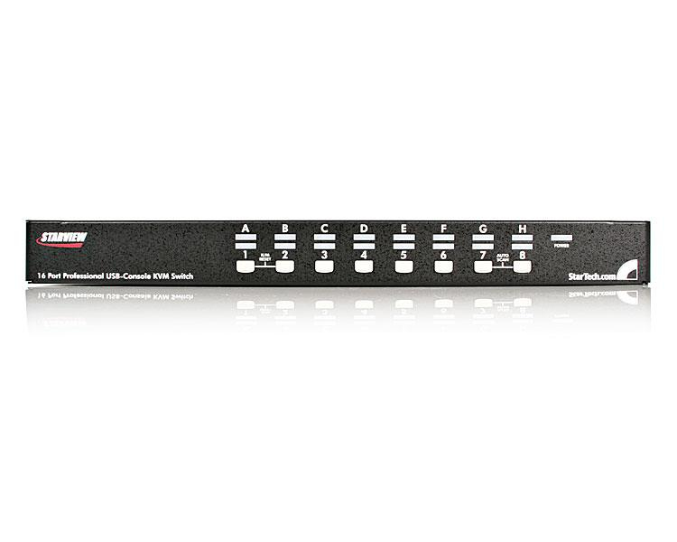 StarTech.com 16 Port 1U Rackmount USB PS/2 KVM Switch with OSD – image 2