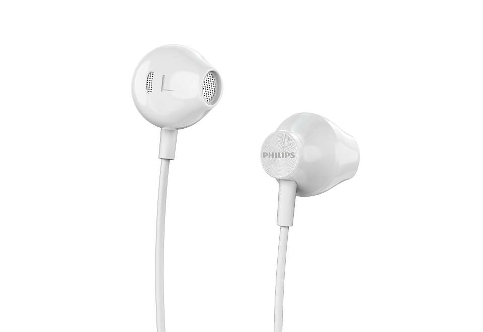 Philips TAUE100WT Headphones Wired In-ear Music White – image 2