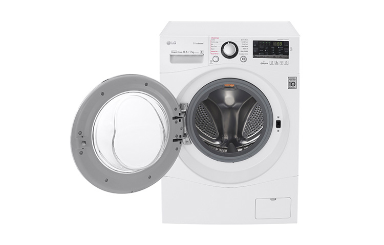 LG F14A8JDH2NH washer dryer Freestanding Front-load White – image 3