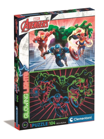 Clementoni Marvel Avengers Kontur-Puzzle 104 Stück(e) Kunst