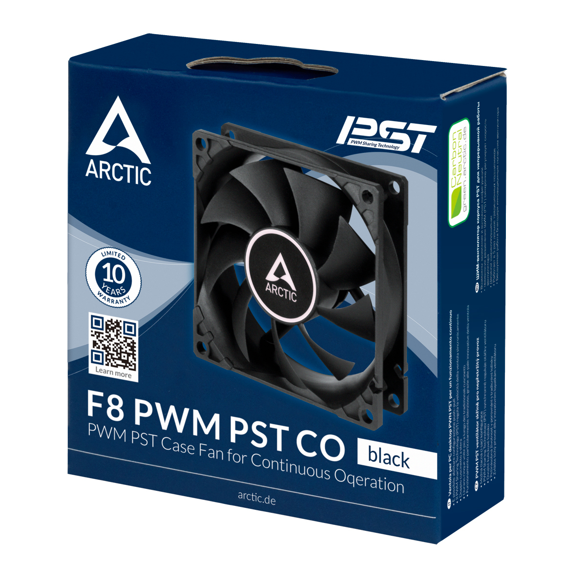 ARCTIC F8 PWM PST CO – 80 mm PWM with PST Case Fan for Continuous Operation image 4