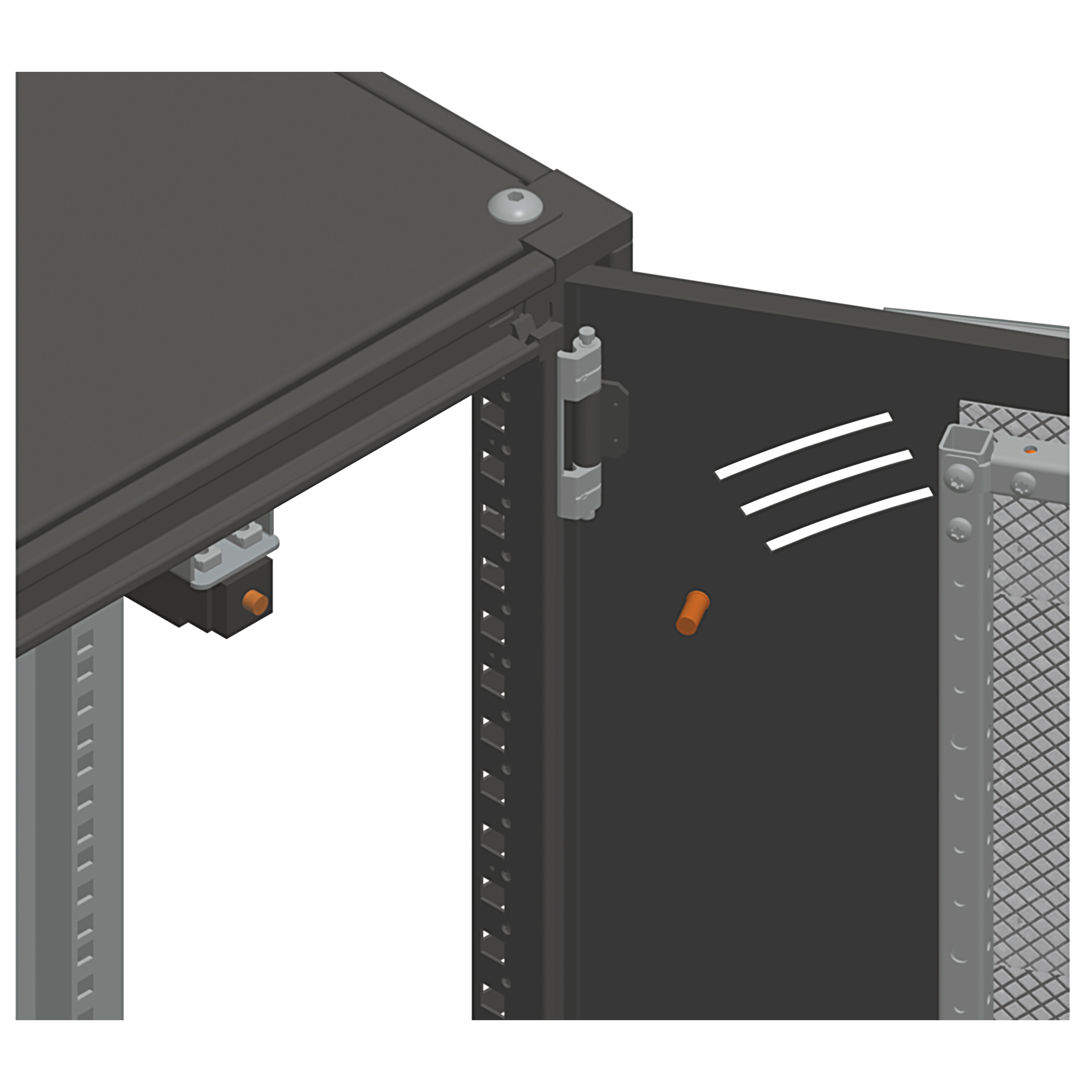 Schneider - Rack door contact sensor - 10A/500V, M20 connection