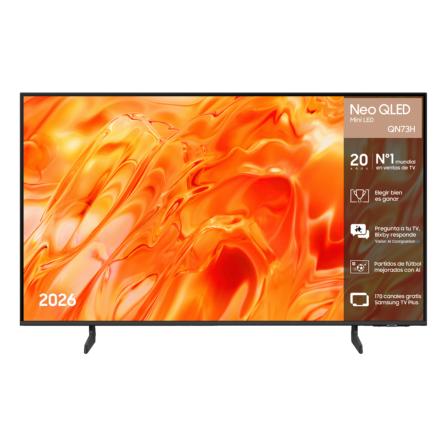 Samsung QN73H 43" — vue 1 sur 8