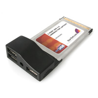 StarTech.com 3 Port Cardbus USB 2.0 Card