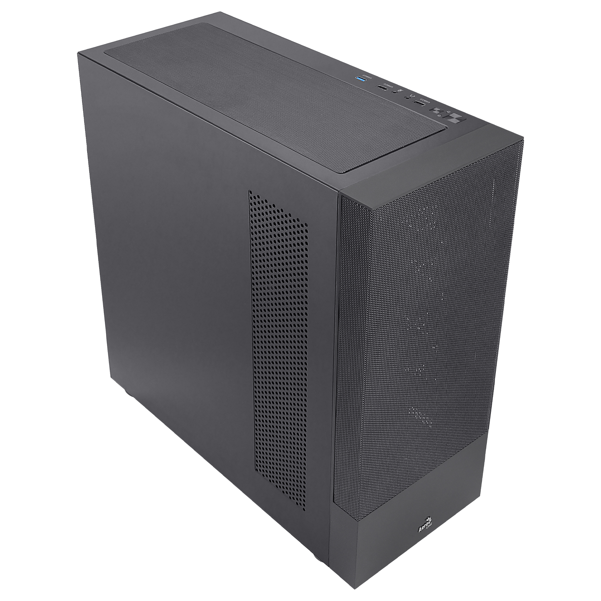 Aerocool CIPHERBKV1 PC ATX Case Vertical Mount GPU Front Mesh Front Black – image 3