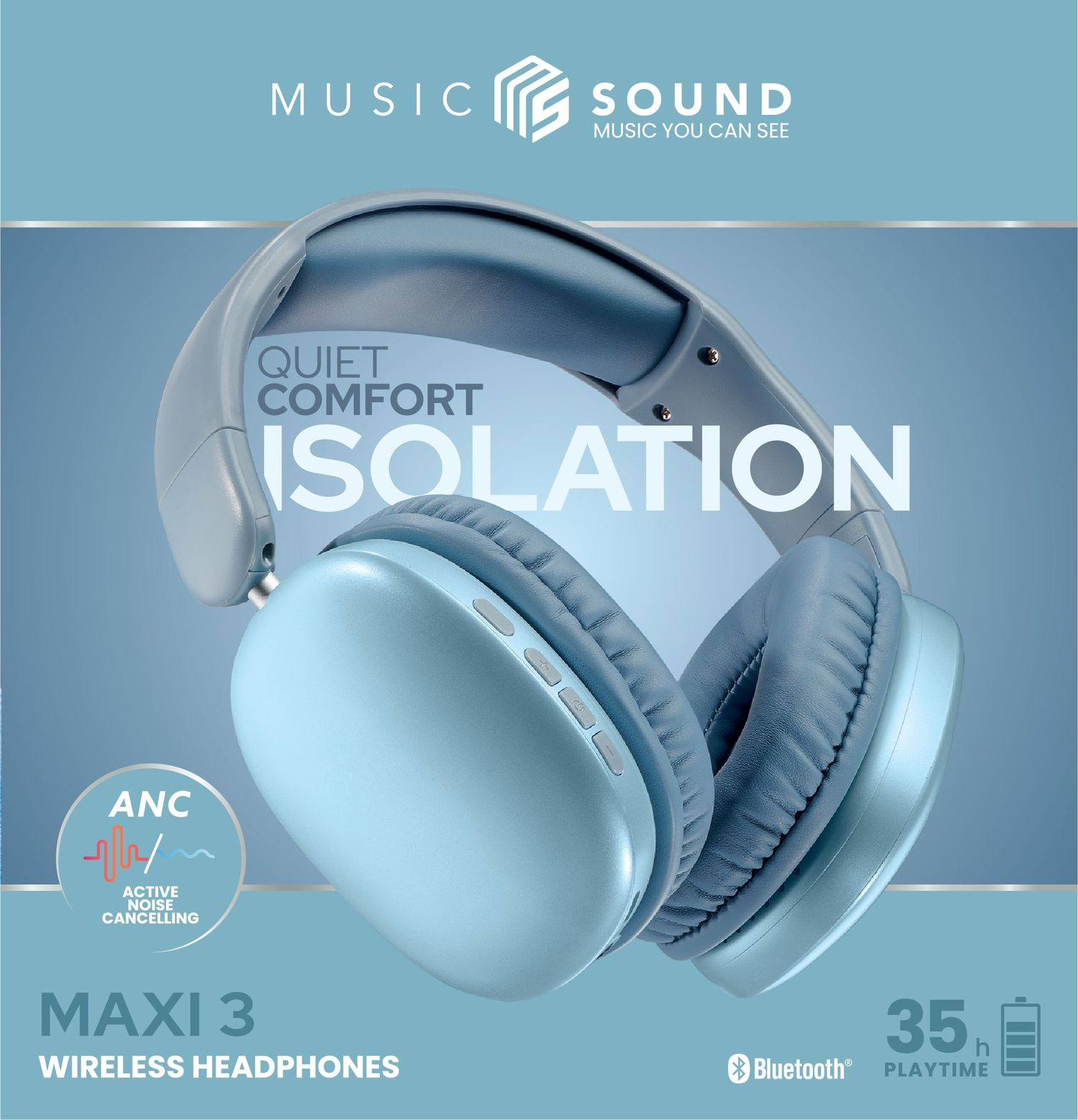 Music Sound BTHEADBMSMAXI3B – image 8