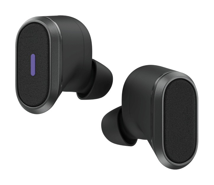 Logitech Zone True Wireless - True wireless earphones with mic - in-ear - Bluetooth - active noise canceling - graphite - Zoom Certified