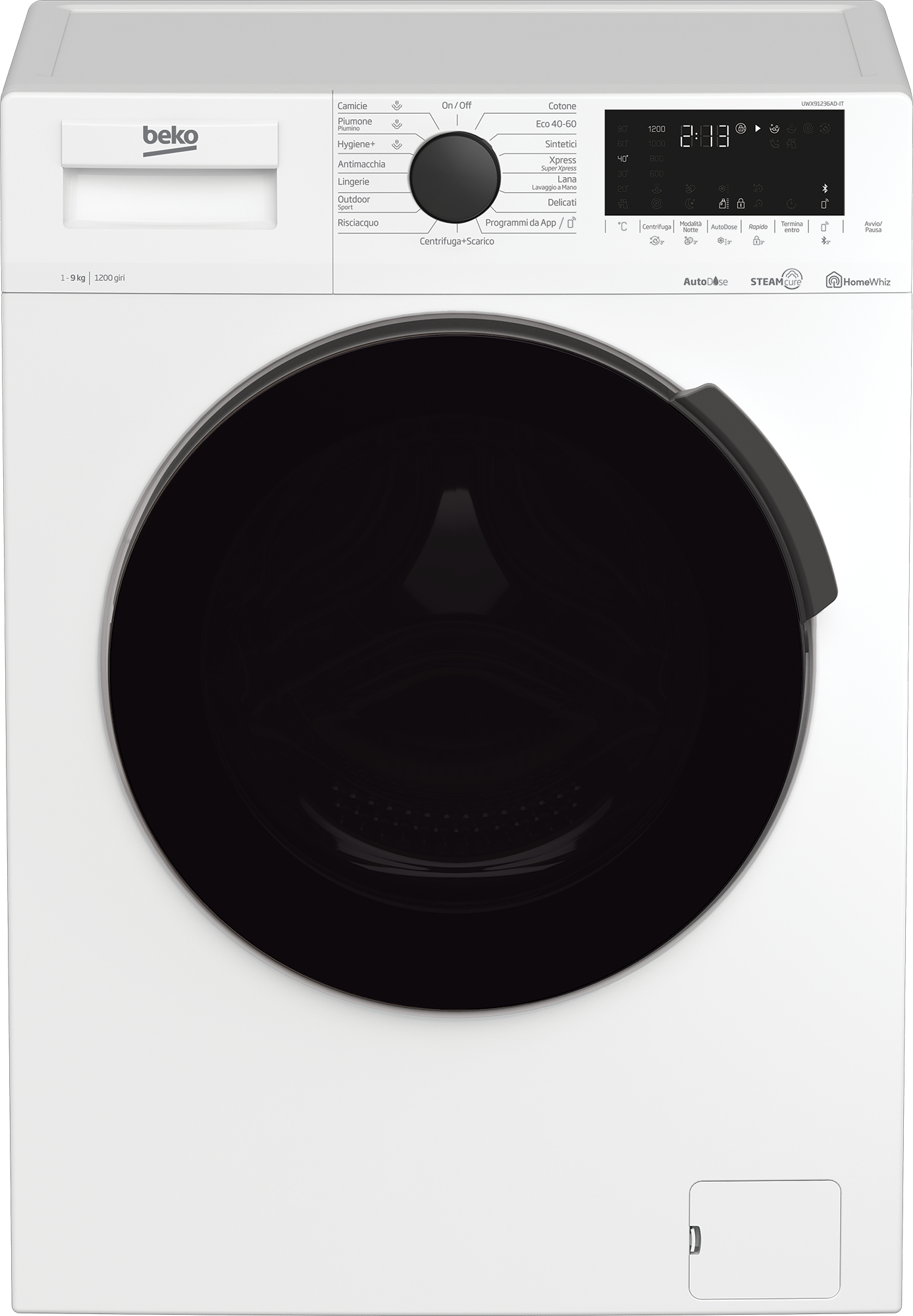 Beko UWX91236AD-IT — vue 1 sur 4