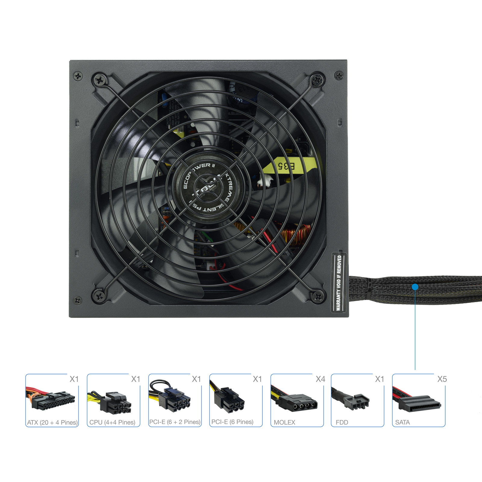 TooQ TQEP-700SP power supply unit – image 6