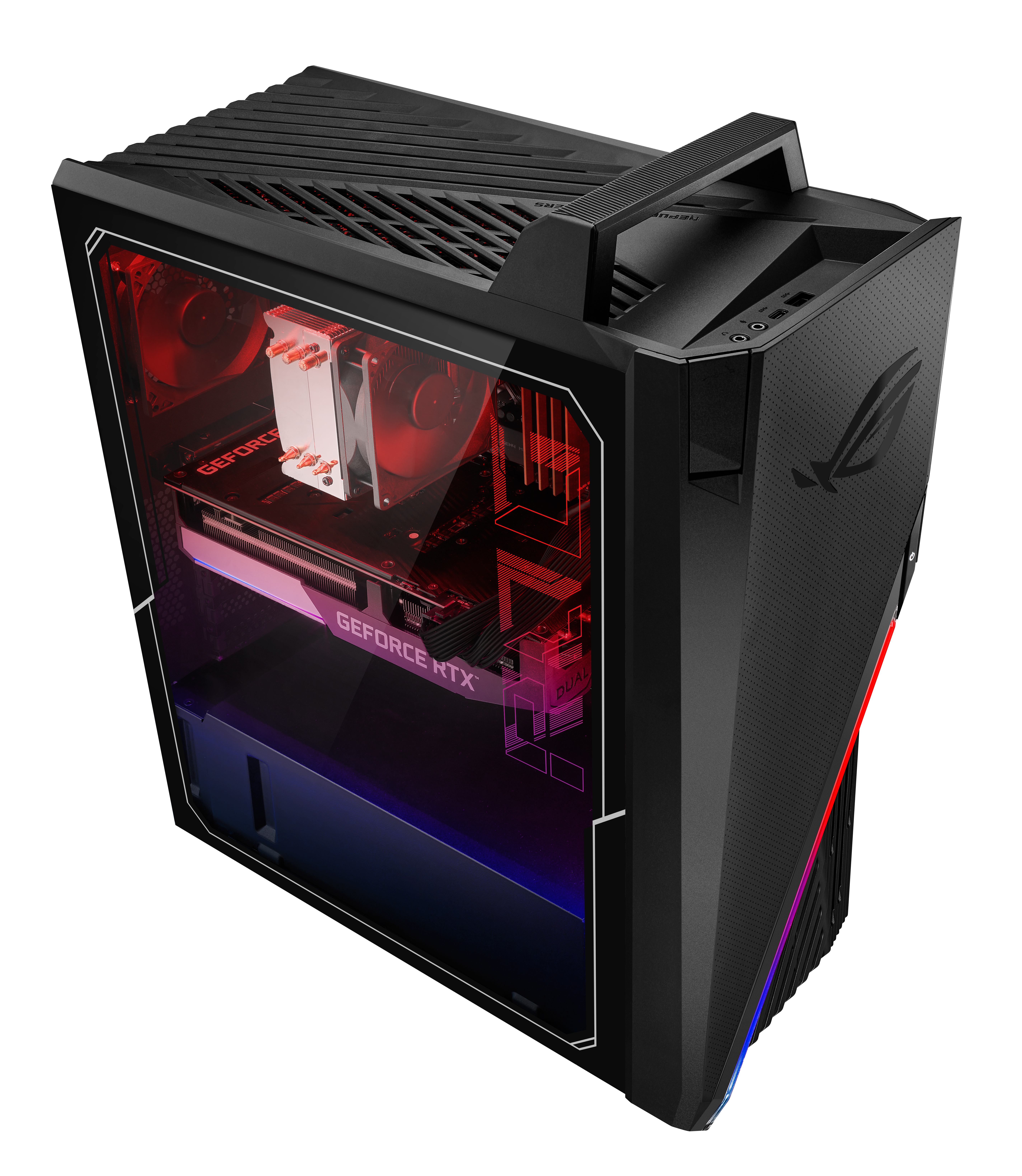 ASUS ROG G15DK-R5800X217T PC AMD Ryzen™ 7 5800X 16 GB DDR4-SDRAM 1 TB SSD NVIDIA GeForce RTX 3060 Windows 10 Home Midi Tower Black image 2
