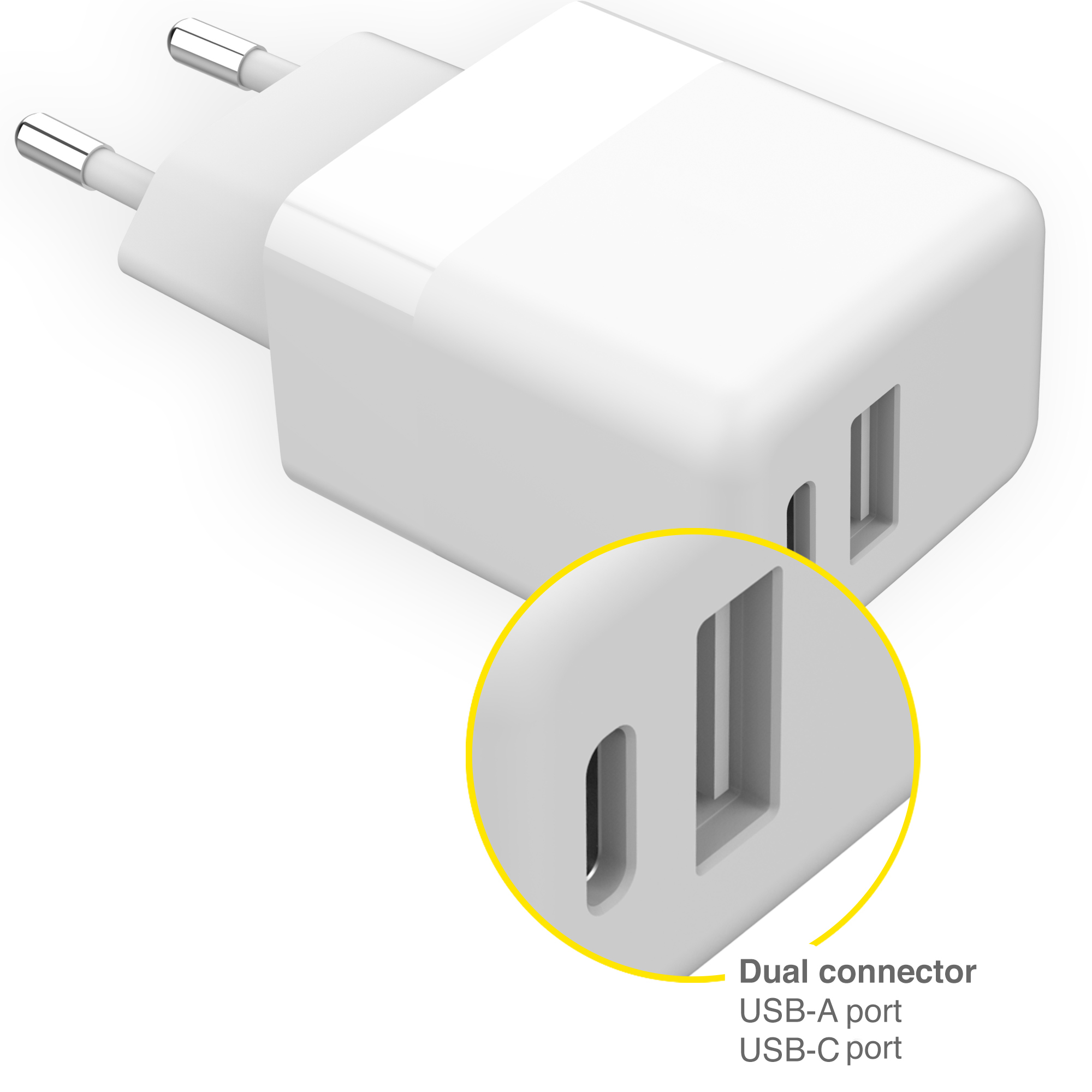 Accezz THUISLADER50268802 Universal White AC Fast charging Indoor – image 3
