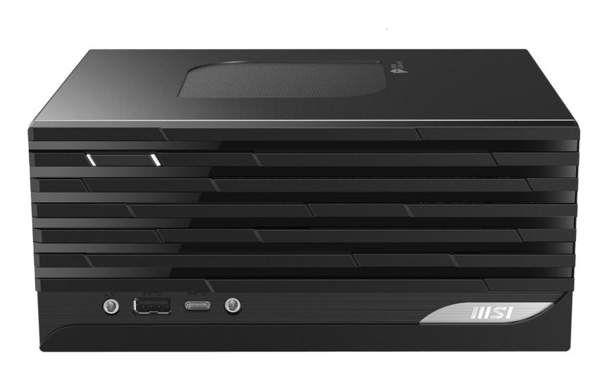 MSI PRO DP20ZA 5M-059US PC/workstation AMD Ryzen™ 5 5600G 8 GB DDR4-SDRAM 250 GB SSD Windows 10 Pro Mini PC Black image 2