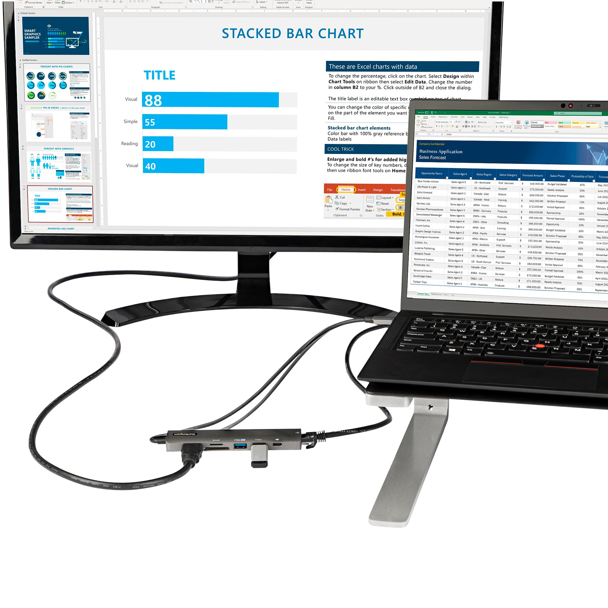 Docking Station StarTech.com DKT30CHSDPD1 - USB C - HDMI/ Lector de Tarjetas/ 2x USB 3.0/ Ethernet - Cable 30cm - DKT30CHSDPD1 Docking Station StarTech.com DKT30CHSDPD1 - USB C - HDMI/ Lector de Tarjetas/ 2x USB 3.0/ Ethernet - Cable 30cm - DKT30CHSDPD1