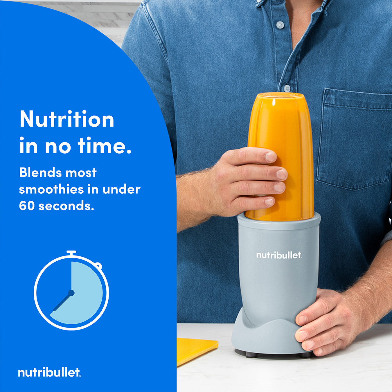NutriBullet NB907MASL 0.7 L Tabletop blender 900 W Grey – image 4