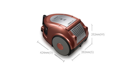 Samsung SC6571 1.4 L Cylinder vacuum Dry 1800 W Dust bag – image 2