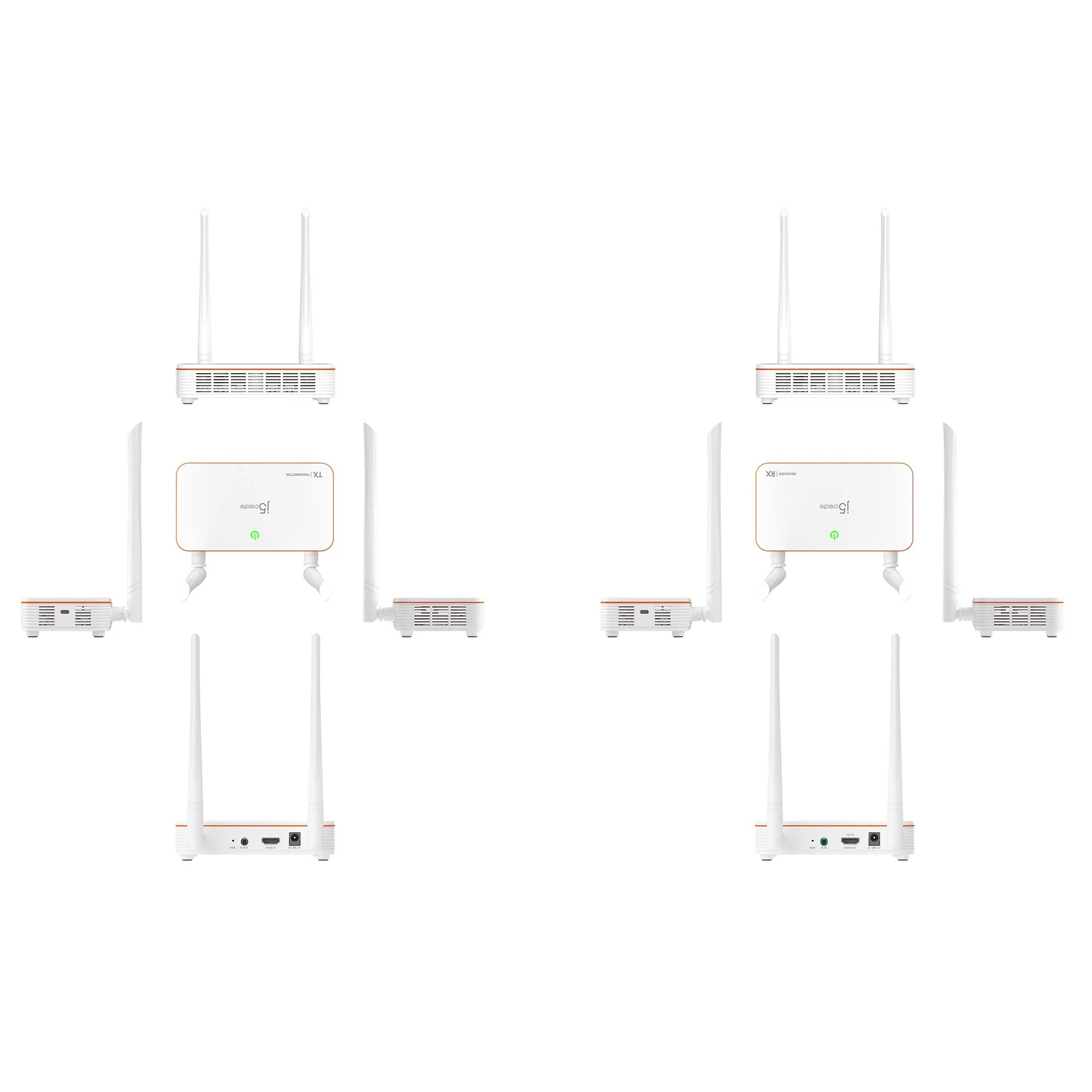 j5create JVAW53 Wireless Display HDMI™ Extender - EU/UK, White – image 6