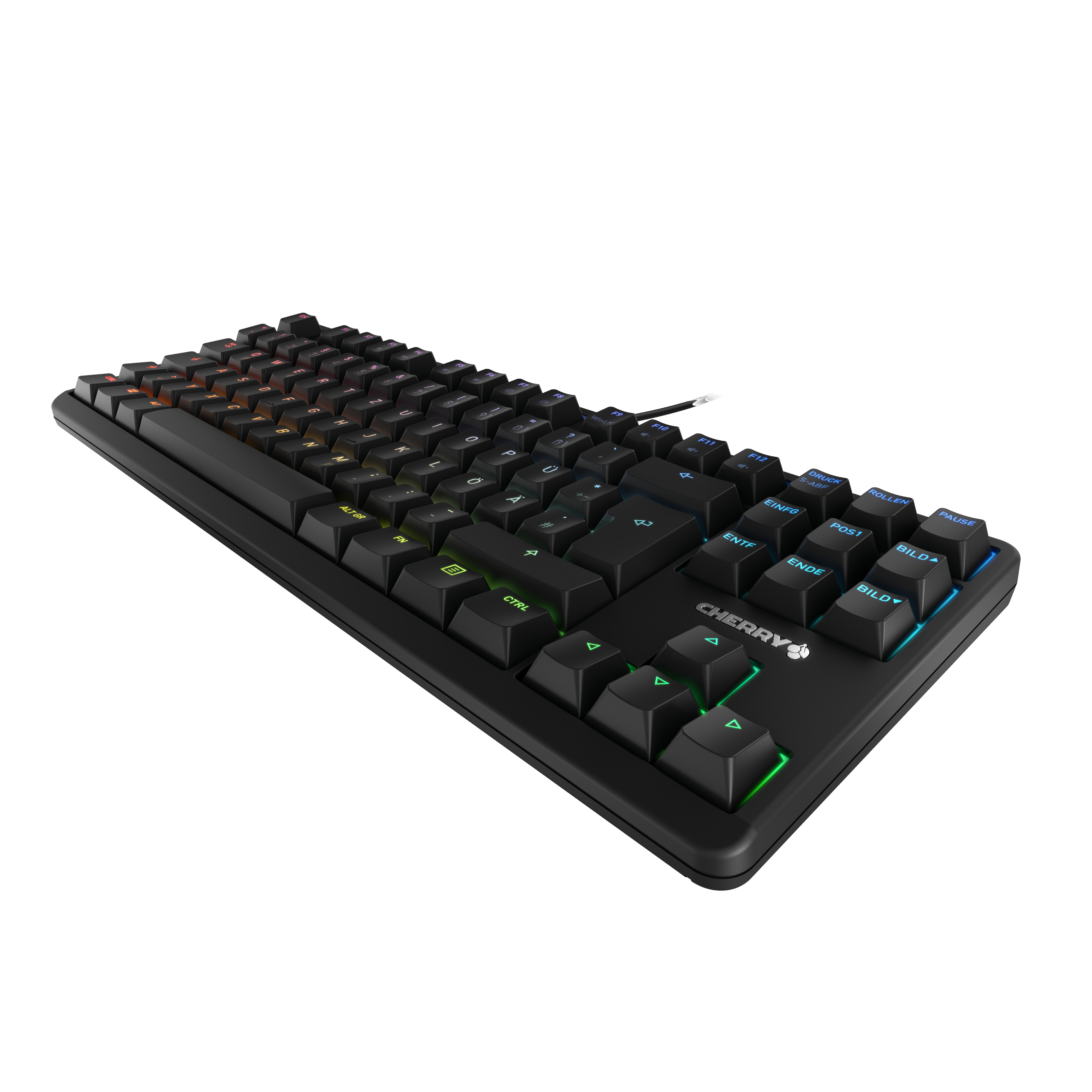 CHERRY Keyboard G80-3000N RGB TKL [DE] black