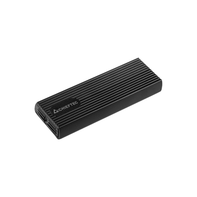 Chieftec CEB-M2C-TL contenitore di unità di archiviazione Box esterno HDD/SSD Nero M.2
