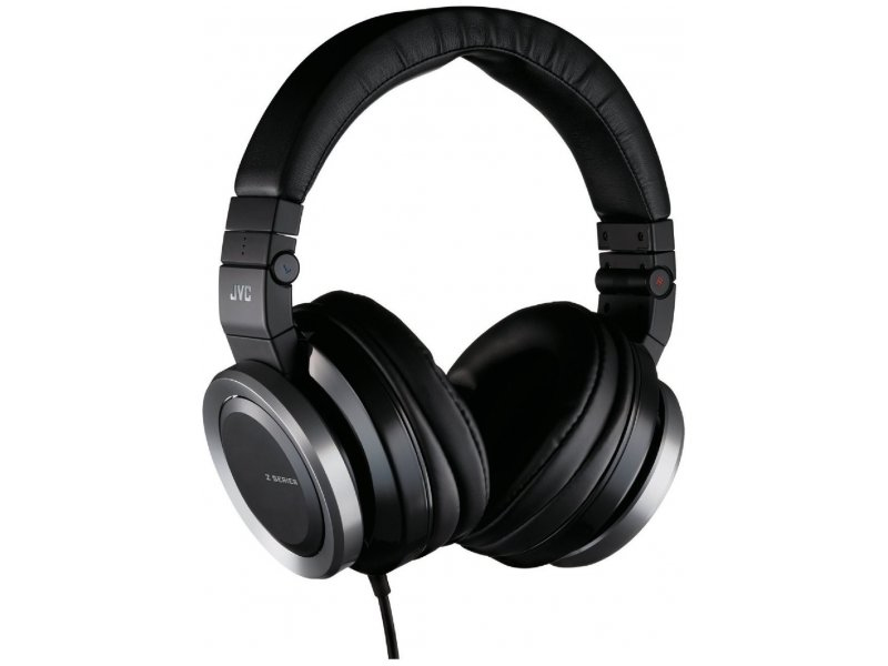 JVC HA-SZ1000 headphones/headset Wired Head-band Black, Silver – image 2