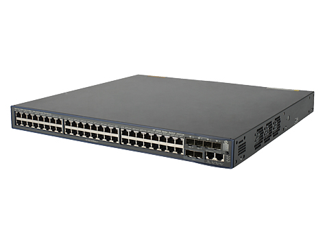 HP 5500-48G-4SFP HI Switch w/2 Interface Slots – image 2