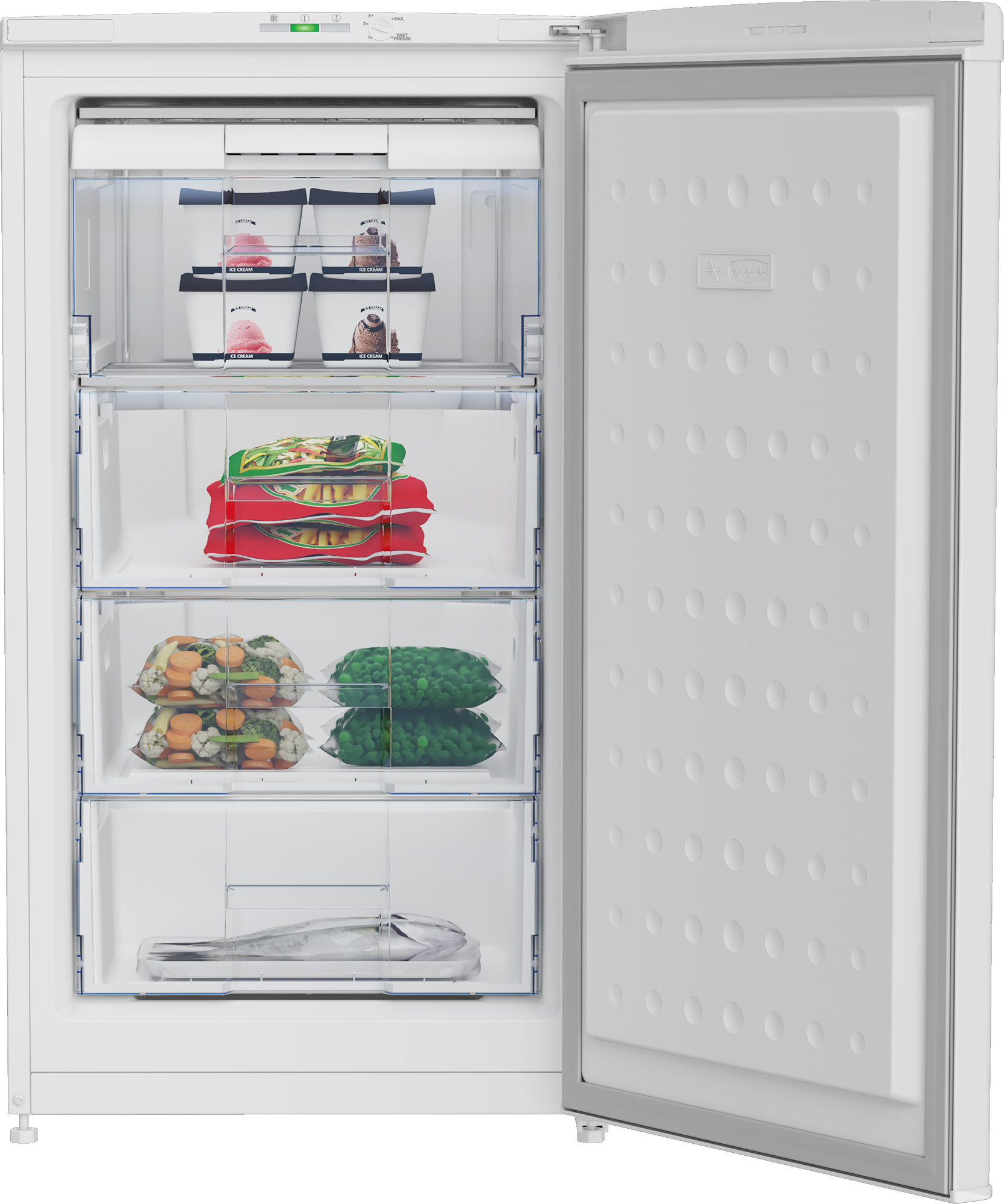 Beko FSE13030N Upright freezer Freestanding – image 2