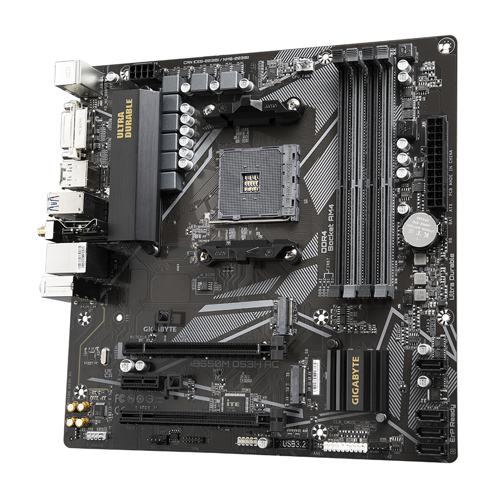 GIGABYTE B550M DS3H AC – image 3