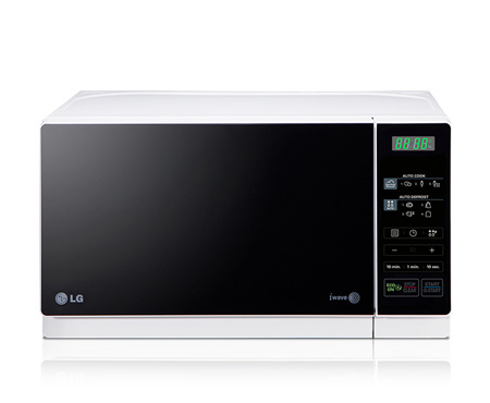 LG MS2043HW microwave Black, White Countertop